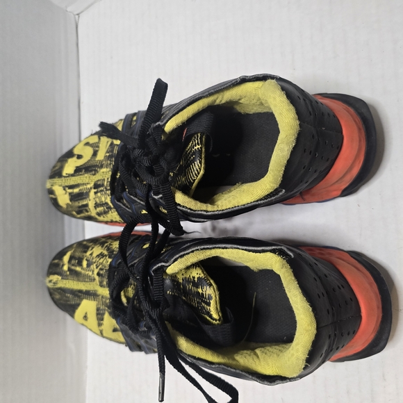 Adidas Black and Yellow Athletic Shoes with‎ Rugged Outsole main image 5